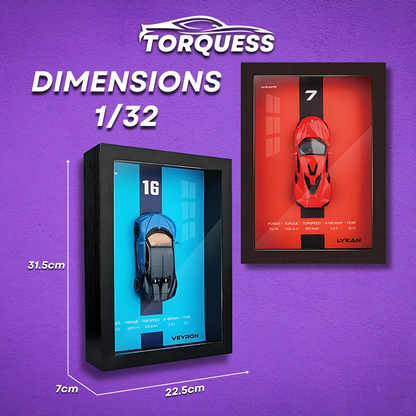 Torquess 3D Frames™ Diecast Car Frame