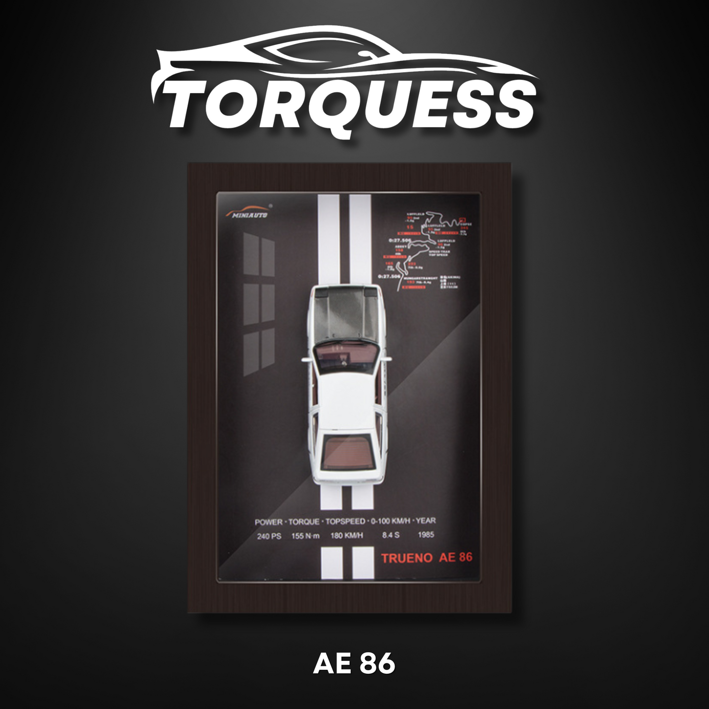 Torquess 3D Frames™ Diecast Car Frame